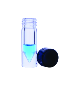 WHEATON® NextGen™ V Vial® 1mL, Solid Top, Screw Cap, 13-425 Thread, PTFE / 14B Rubber