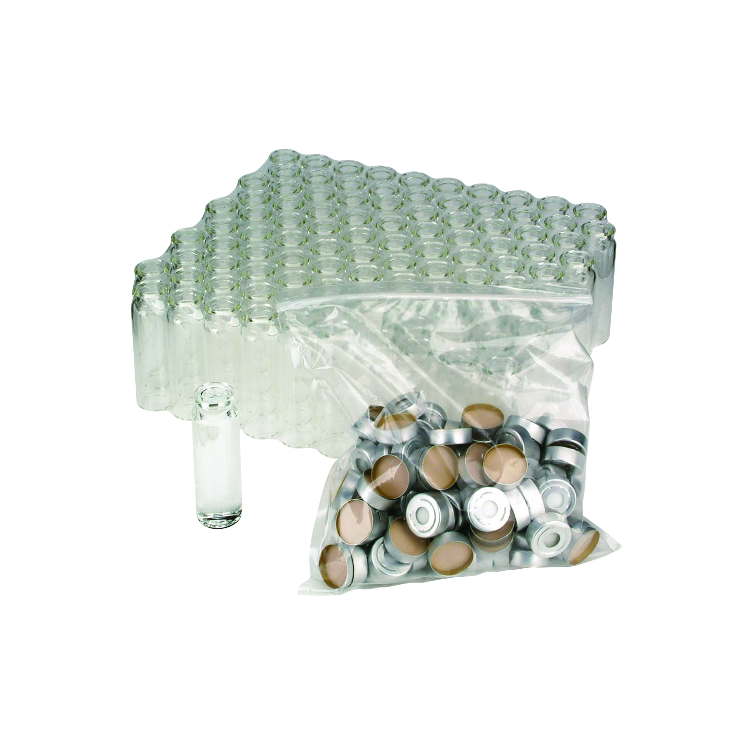 STEFANY ClearC Thermo pack 2個セット WHEATON®Convenience Pack 20mL, Aluminum Faced Silicone Septa | DWK