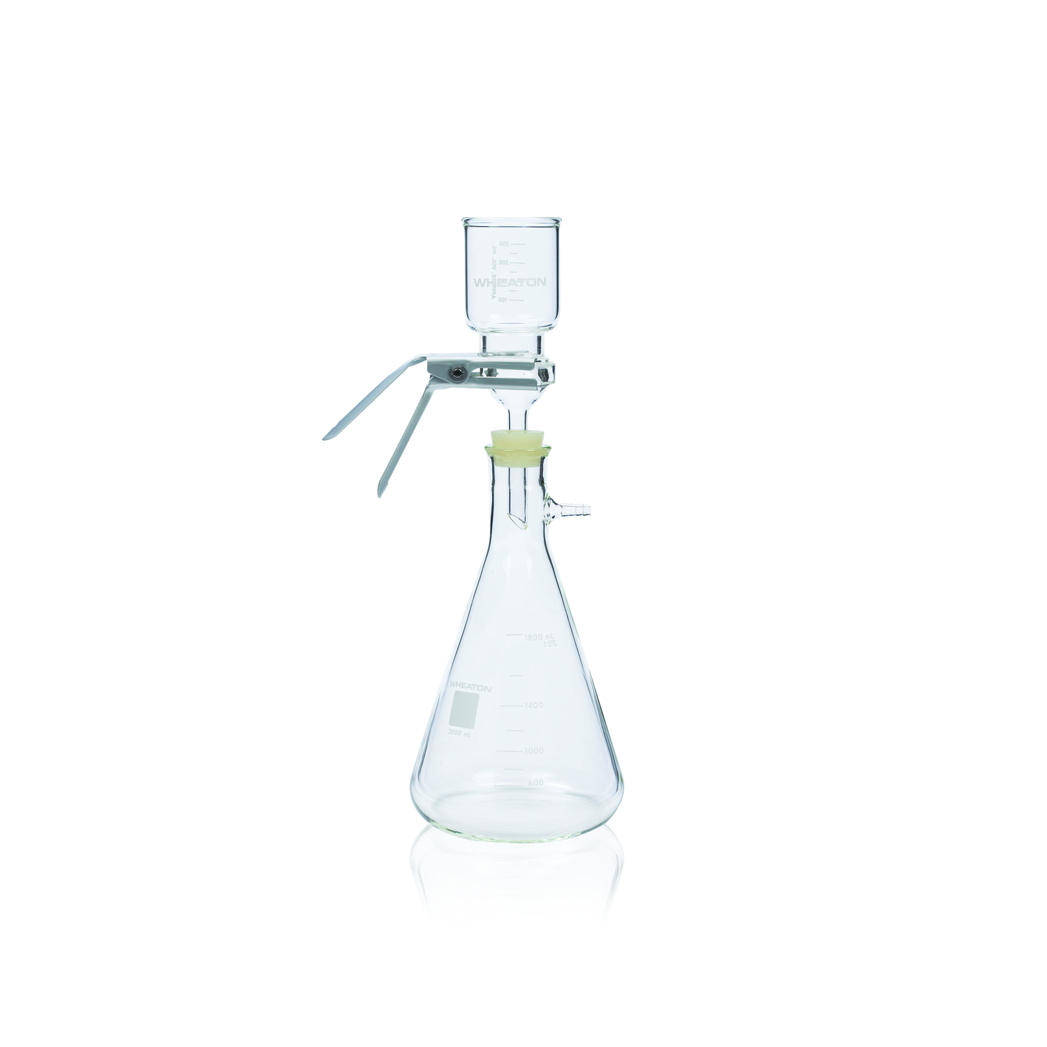 WHEATON® 47mm Filtration Assembly No 8 Stopper With Stainless