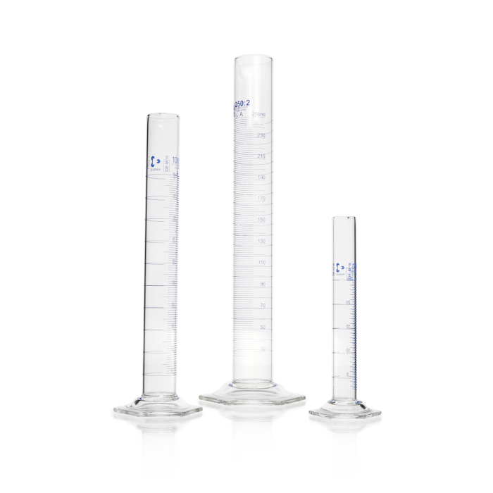 DURAN Class A measuring cylinder, 2,000 mL (réf. 213906301)