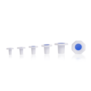 DURAN® Plastic Stopper, Polyethylene, white, octagonal