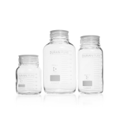 DURAN® PURE GLS 80® Bottle, wide mouth, clear