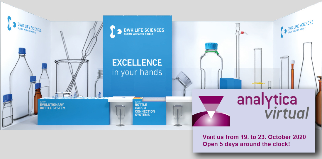 Visit DWK Lifescience on the Analytica Virtual 2020!